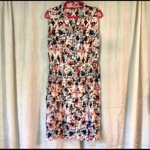 Indulge sleeveless pleated dress